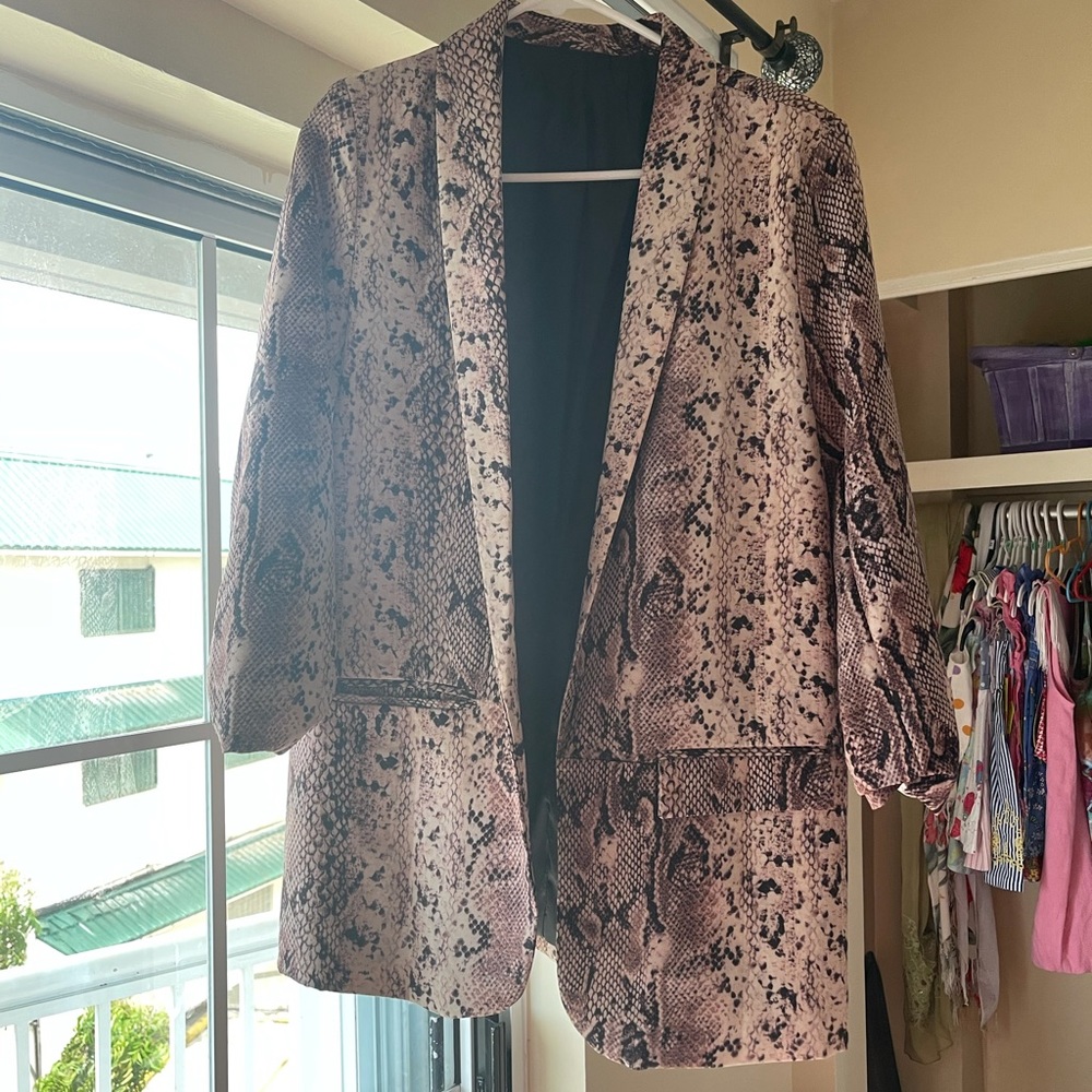 Oversized blazer